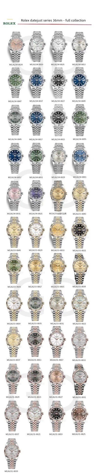 Rolex Classic Collection