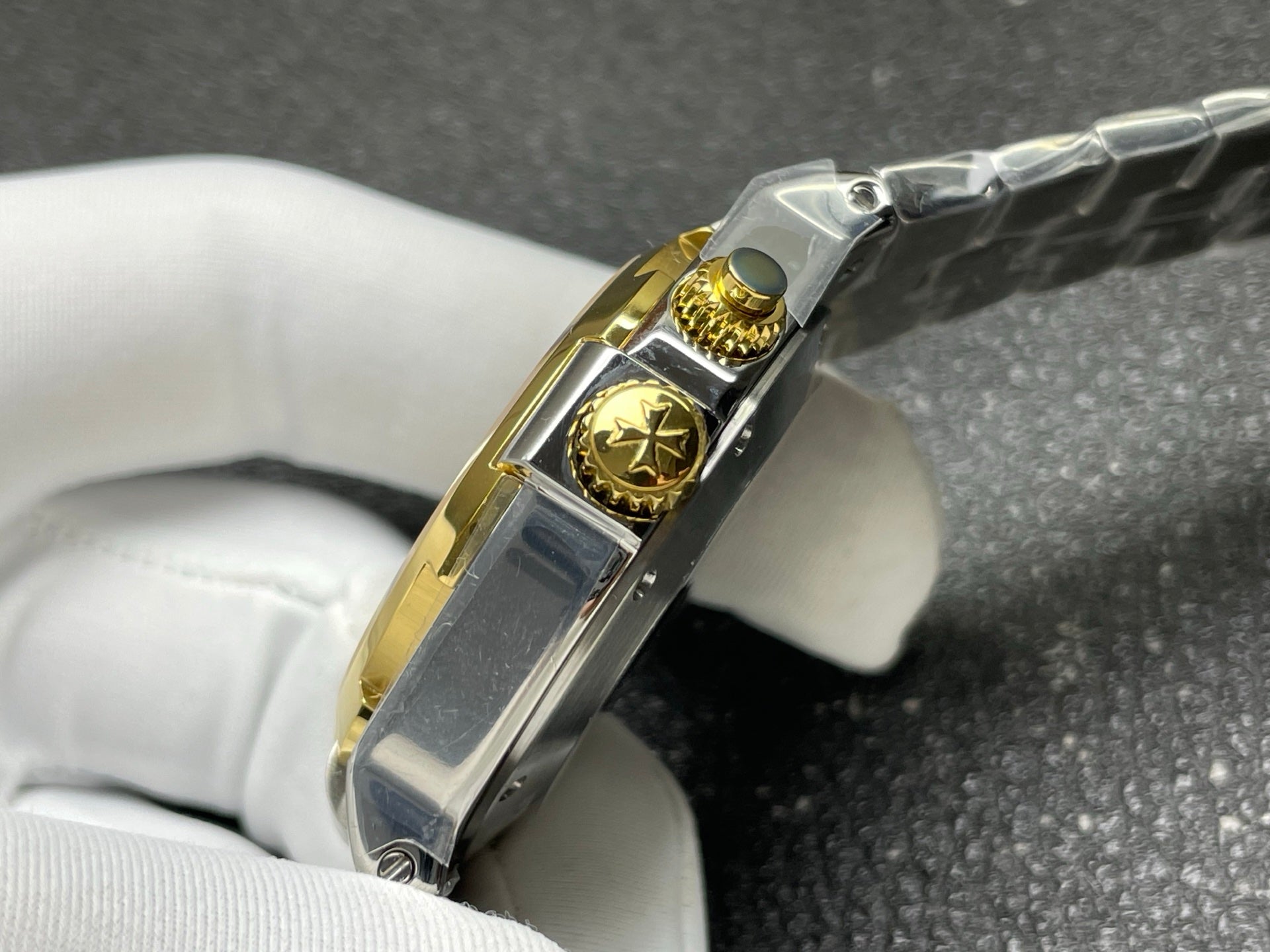 Vacheron Constantin Overseas Chronograph Moonphase Two-Tone Steel & Gold
