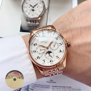 Longines Master Collection Moonphase Chronograph Automatic Watch