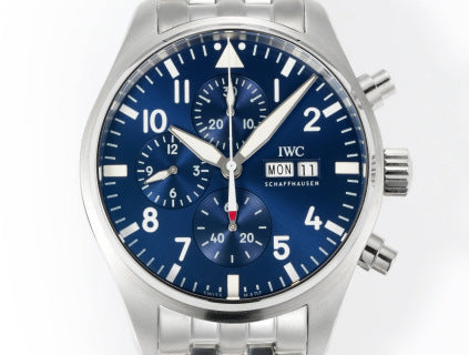 IWC Schaffhausen Pilot’s Watch Chronograph  Steel Bracelet