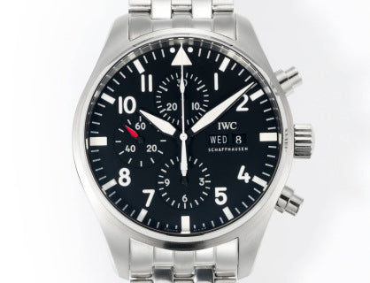 IWC Schaffhausen Pilot’s Watch Chronograph  Steel Bracelet