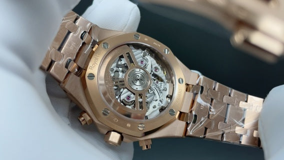 Audemars Piguet Royal Oak Chronograph 18K Rose Gold Green Dial Ref.26331OR.OO.1220OR.01