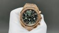 Audemars Piguet Royal Oak Chronograph 18K Rose Gold Green Dial Ref.26331OR.OO.1220OR.01