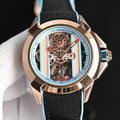 Jacob & Co. Epic X Skeleton Tourbillon Red Rubber Strap