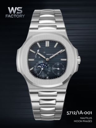 Patek Philippe Nautilus Moon Phases Ref.5712/1R-001