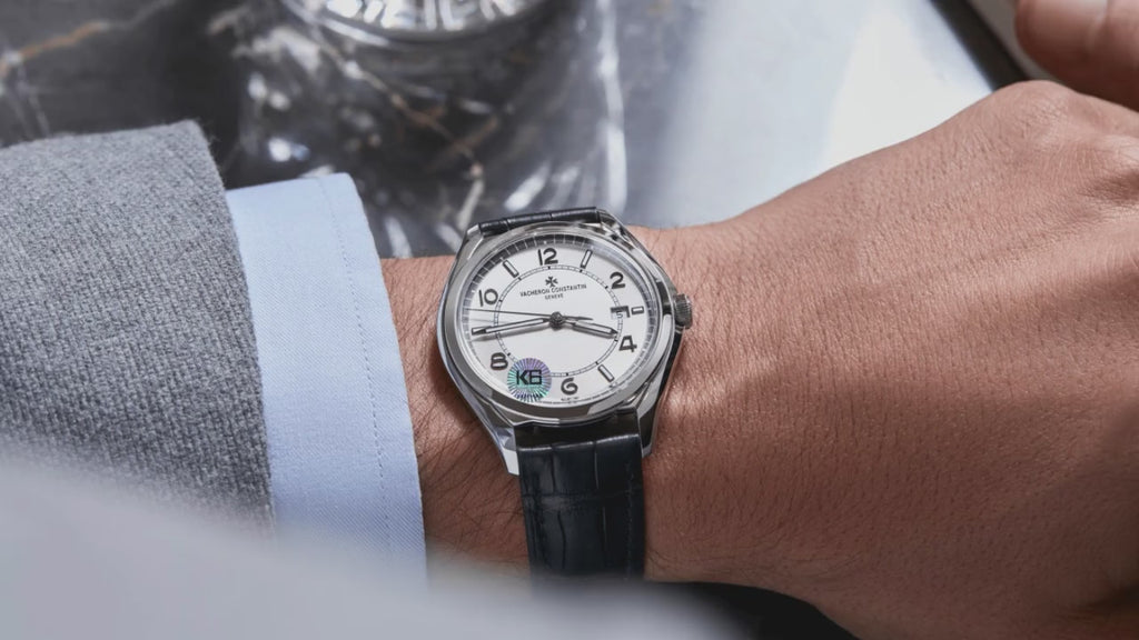 Vacheron Constantin Historiques 222 Stainless Steel White Dial Leather Strap