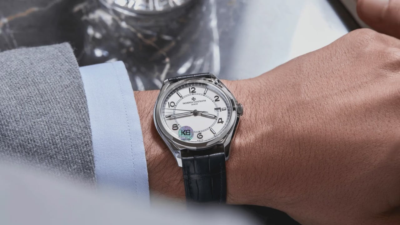 Vacheron Constantin Historiques 222 Stainless Steel White Dial Leather Strap